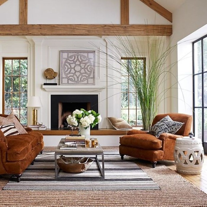 How to decorate a primitive living room