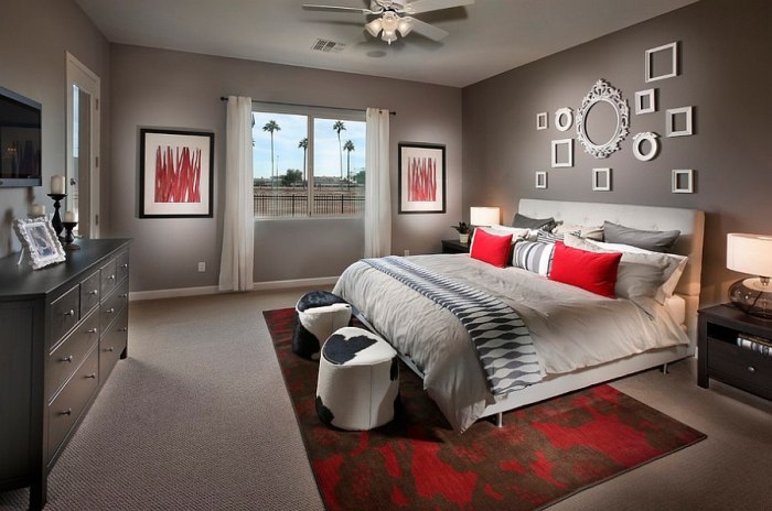 Bedroom grey ideas idea designs structured straightforward stunning cozy will homebnc