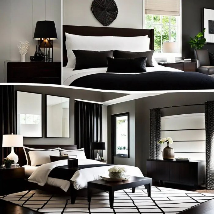 How to decorate bedroom with dark wood furniture