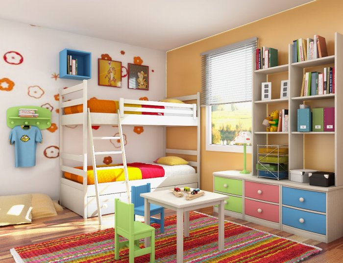 How to decorate a child's bedroom