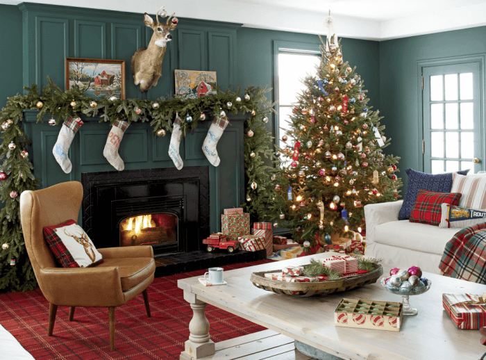 How can you decorate your room for christmas