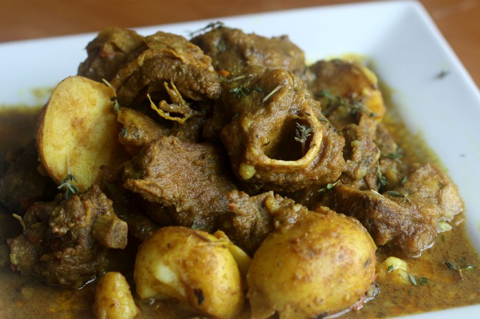 Mutton jamaican curry