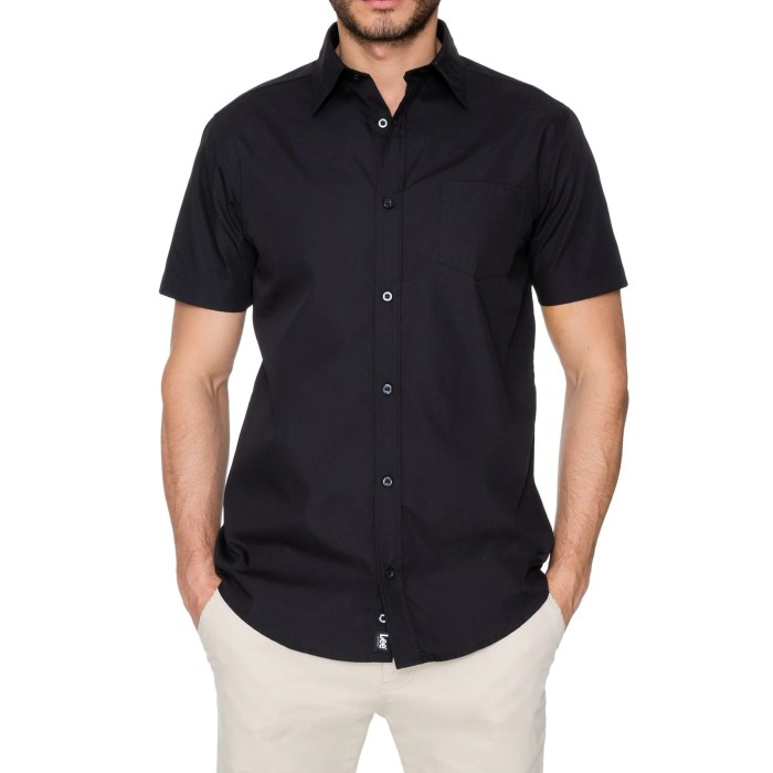 Short sleeve men dress shirts