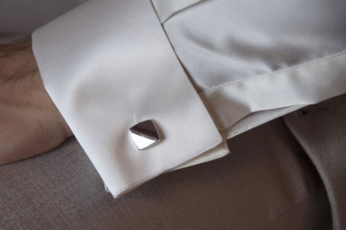 Men's dress shirts french cuff