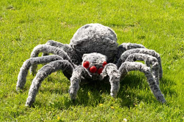 How to make huge spider decoration