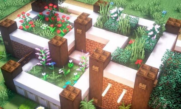 How to make shrub minecraft decoration