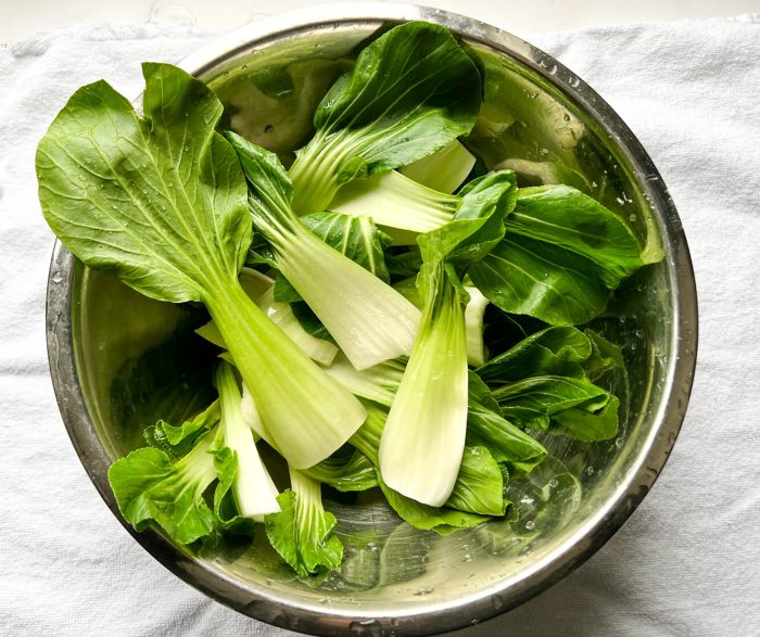 How to cook pak choi trini style