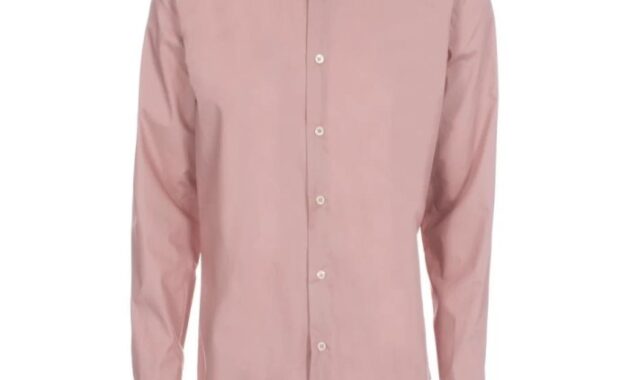 Mens dusty rose dress shirt