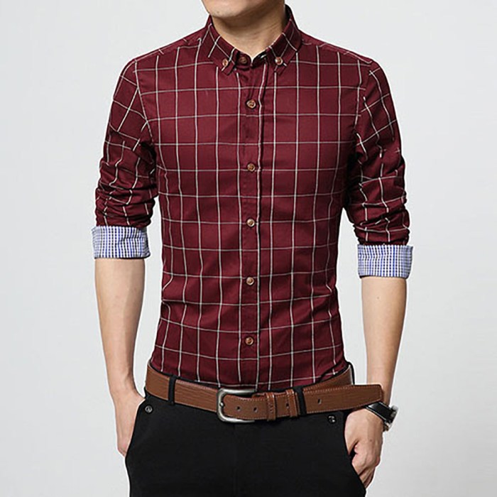 Women's plaid dress shirt