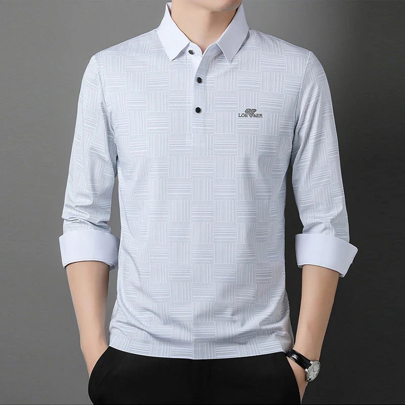 Men's wrinkle free dress shirt